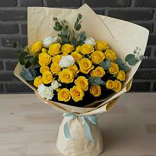 Букет цветов из:  Розы в Поселок дома отдыха Озера