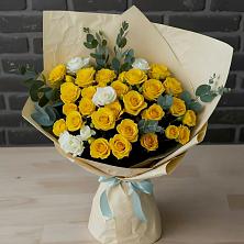 Букет цветов из:  Розы в Поселок дома отдыха Озера