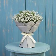 Букет цветов из:  Гипсофила в Поселок дома отдыха Озера