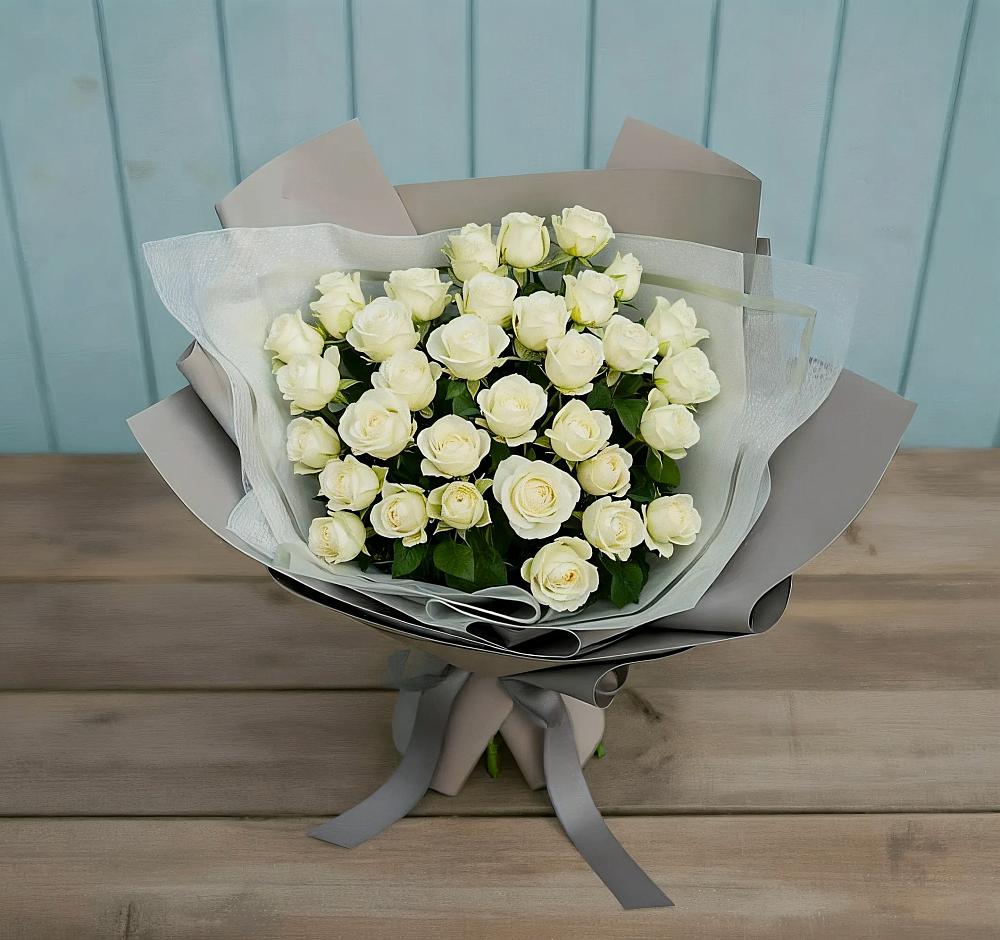 Букет Белоснежная нежность в Поселок дома отдыха Озера