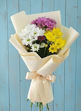 Букет цветов из:  Хризантемы в Поселок дома отдыха Озера