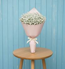 Букет цветов из:  Гипсофила в Поселок дома отдыха Озера