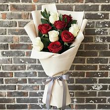 Букет цветов из:  Розы в Поселок дома отдыха Озера