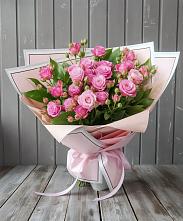 Букет Розовый кустик #REPLACE_PRED# Поселок дома отдыха Озера