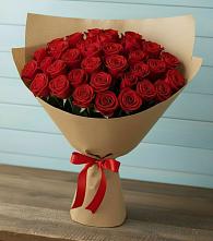 Букет Красные розы Милано в Поселок дома отдыха Озера