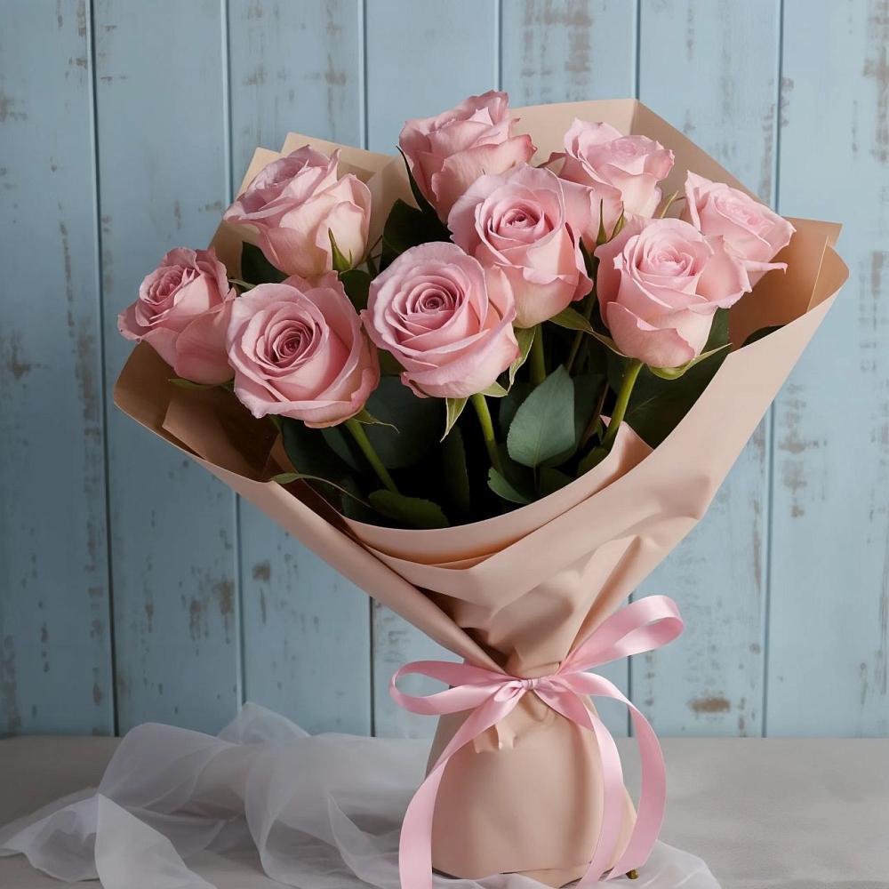 Букет цветов из: Розы в Поселок дома отдыха Озера