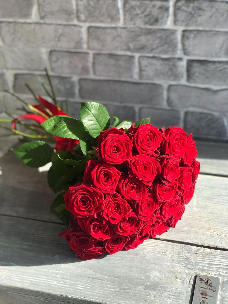 Букет Красные розы Фридом в Поселок дома отдыха Озера