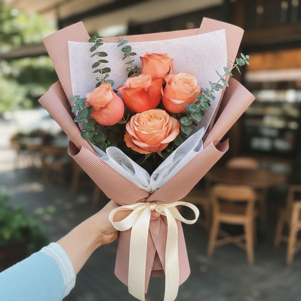 Букет цветов из: Розы в Поселок дома отдыха Озера