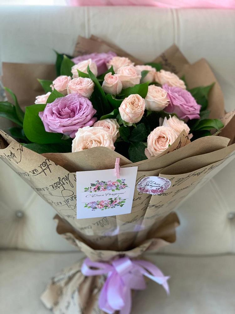 Букет цветов из: Розы в Поселок дома отдыха Озера