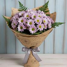 Букет цветов из:  Хризантемы в Поселок дома отдыха Озера