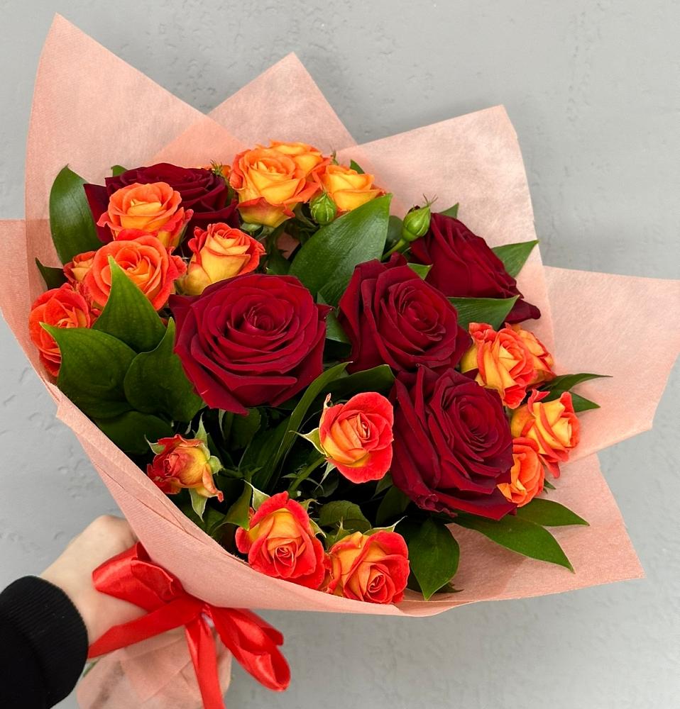 Букет Любовь и восторг в Поселок дома отдыха Озера