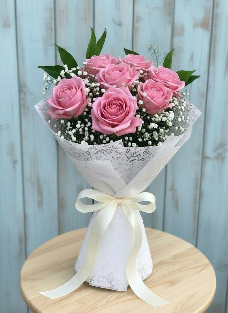 Букет цветов из: Розы в Поселок дома отдыха Озера