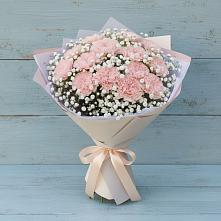 Букет цветов из:  Гвоздики в Поселок дома отдыха Озера