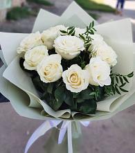 Букет Белые розы Проуд #REPLACE_PRED# Поселок дома отдыха Озера