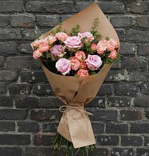 Букет цветов из:  Розы #REPLACE_PRED# Поселок дома отдыха Озера
