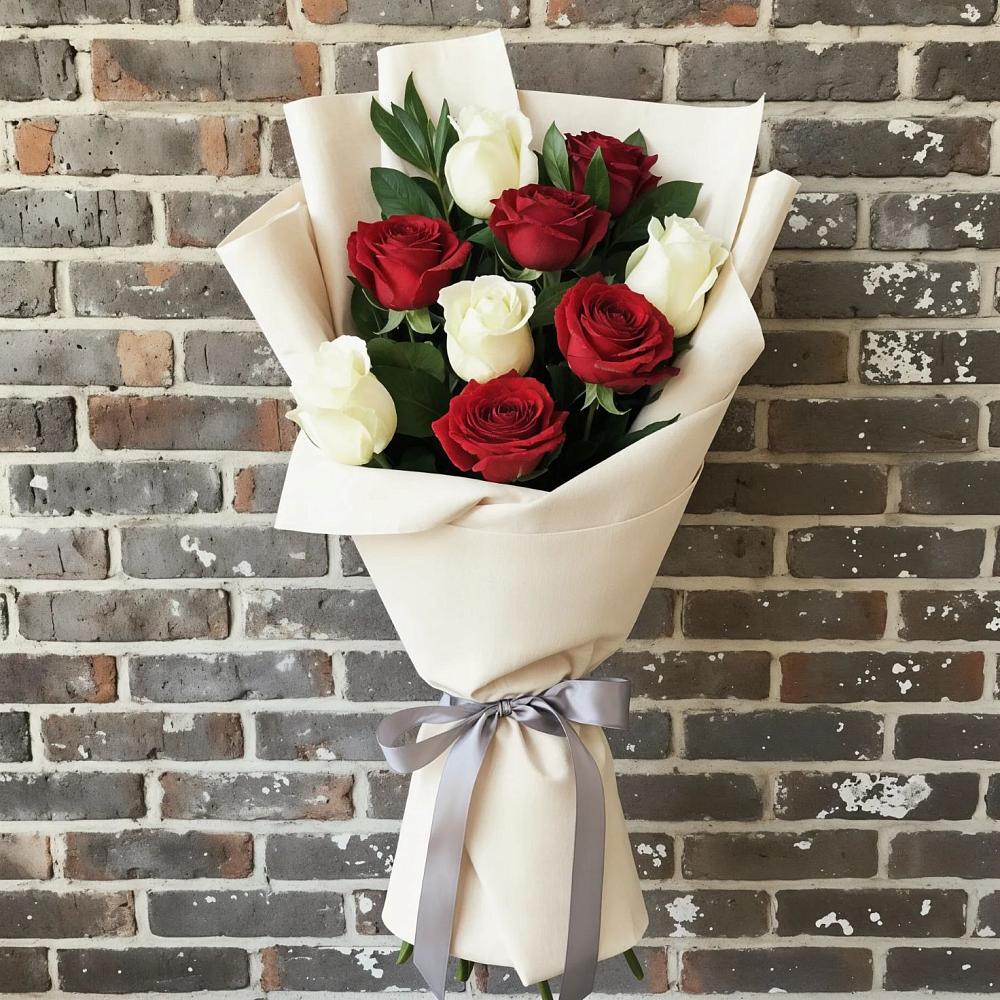 Букет цветов из: Розы в Поселок дома отдыха Озера