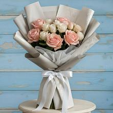 Букет цветов из:  Розы в Поселок дома отдыха Озера