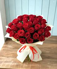 Букет 29 Красных роз в Поселок дома отдыха Озера