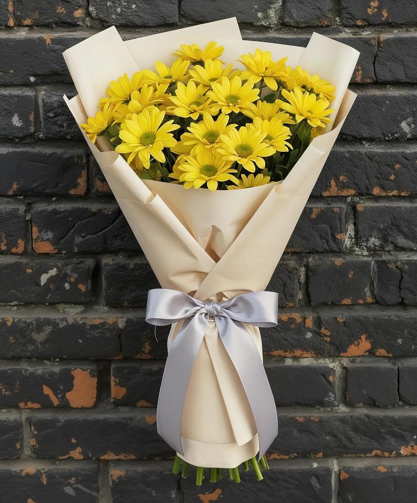Букет цветов из: Хризантемы в Поселок дома отдыха Озера