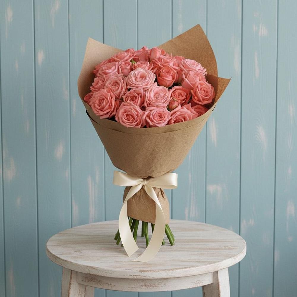 Букет цветов из: Розы в Поселок дома отдыха Озера