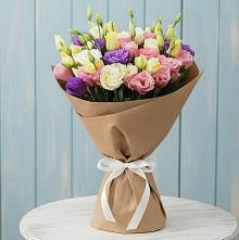 Букет цветов из:  Лизиантусы в Поселок дома отдыха Озера