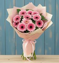 Букет цветов из:  Герберы в Поселок дома отдыха Озера