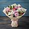 Букет цветов из: Хризантемы, Альстромерии и Розы в Поселок дома отдыха Озера